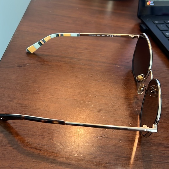 Kate Spade polarized Brown Gradient Butterfly Sunglasses - Picture 3 of 7